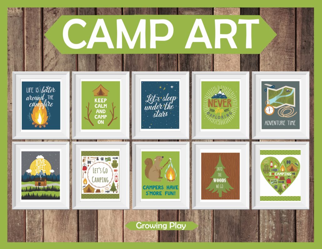 camping menu planner free printable growing play