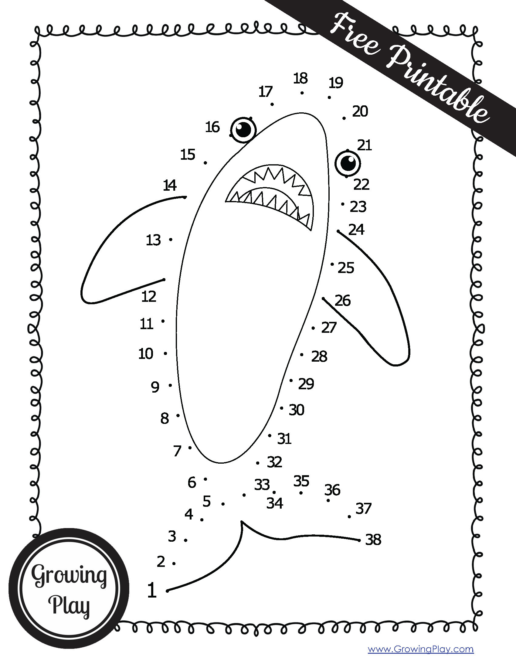 Shark Facts for Kids Growing Play
