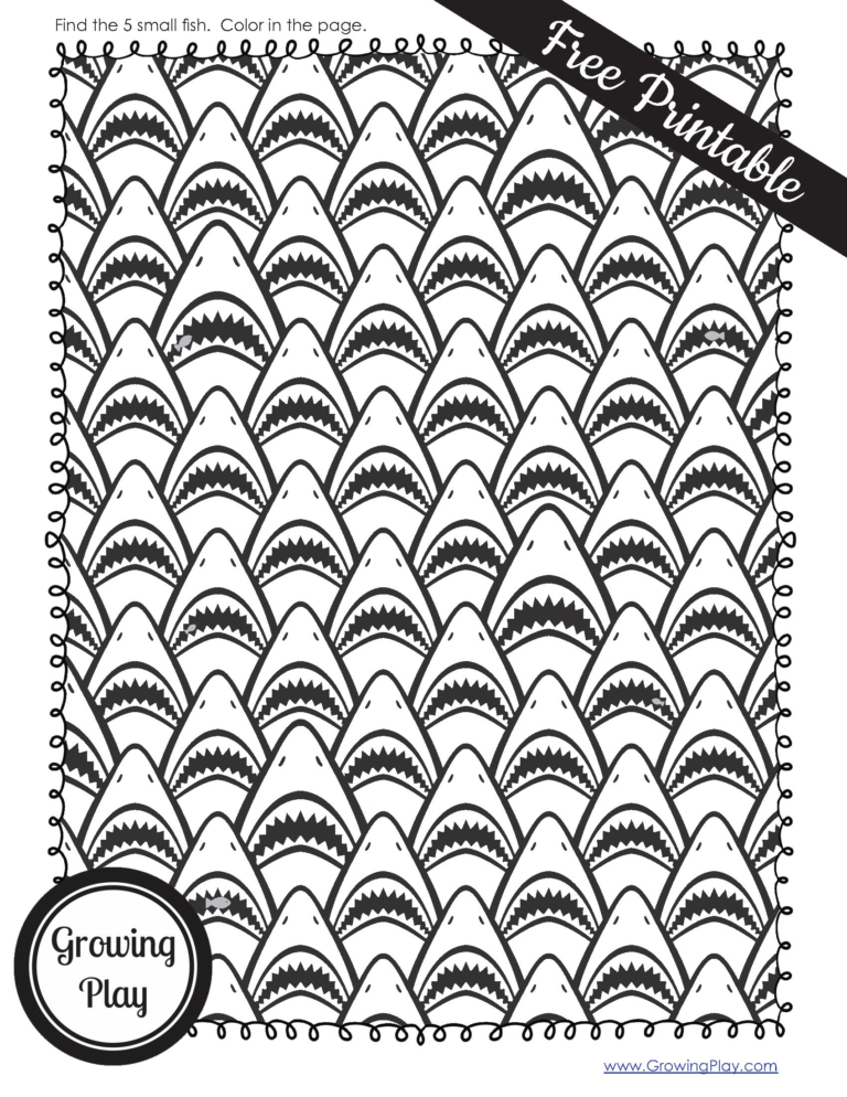 Shark Facts for Kids - Growing Play