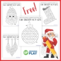 Christmas Maze Printable - Growing Play