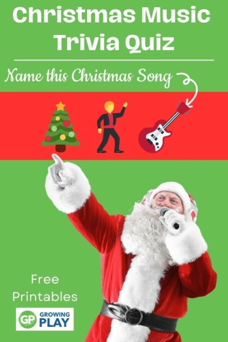 Ultimate Christmas Music Trivia Printable Game with Answers - Growing Play
