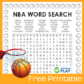 Word Search Puzzles Printable - Growing Play