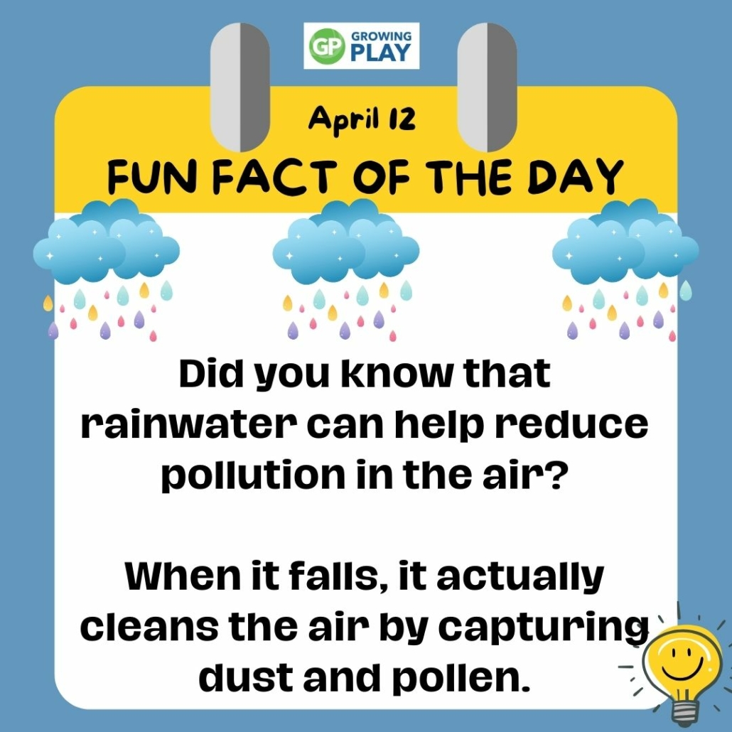 April 12 Fun Fact of the Day Growing Play