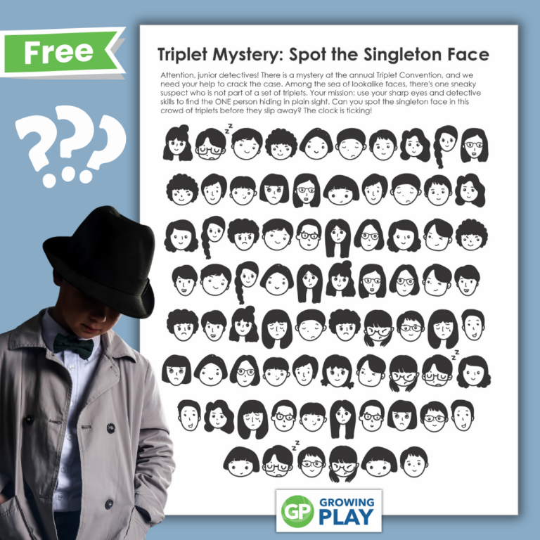 Mystery Puzzles for Students - Growing Play